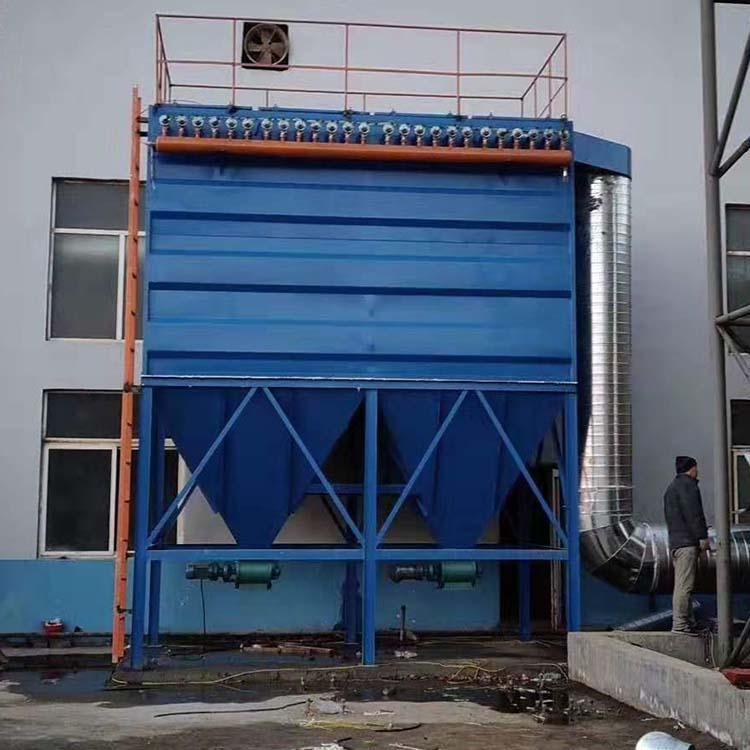 河南XX水泥制品有限公司PPC气箱除尘器安装